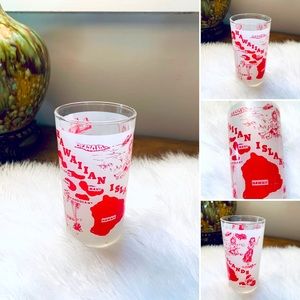 🦋2/$10 3/$15 4/$18 5/$20 Vintage Hawaii Souvenir Glass